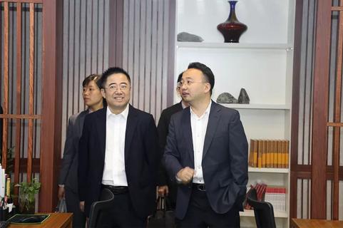 明光市市委书记被狗子28企业文化深深感动 | 深入沟通合作空间广阔